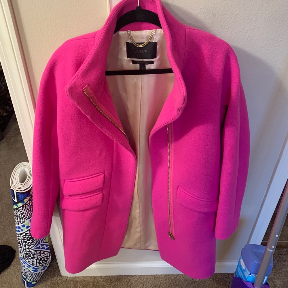 J Crew Cocoon Coat Italian Wool *worn once*